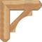 Ekena Millwork Westlake Craftsman Rough Sawn Bracket w/ Offset Brace, Western Red Cedar, 8"W x 26"D x 26"H BKT0806X26X26WTL04RWR - alternate 4